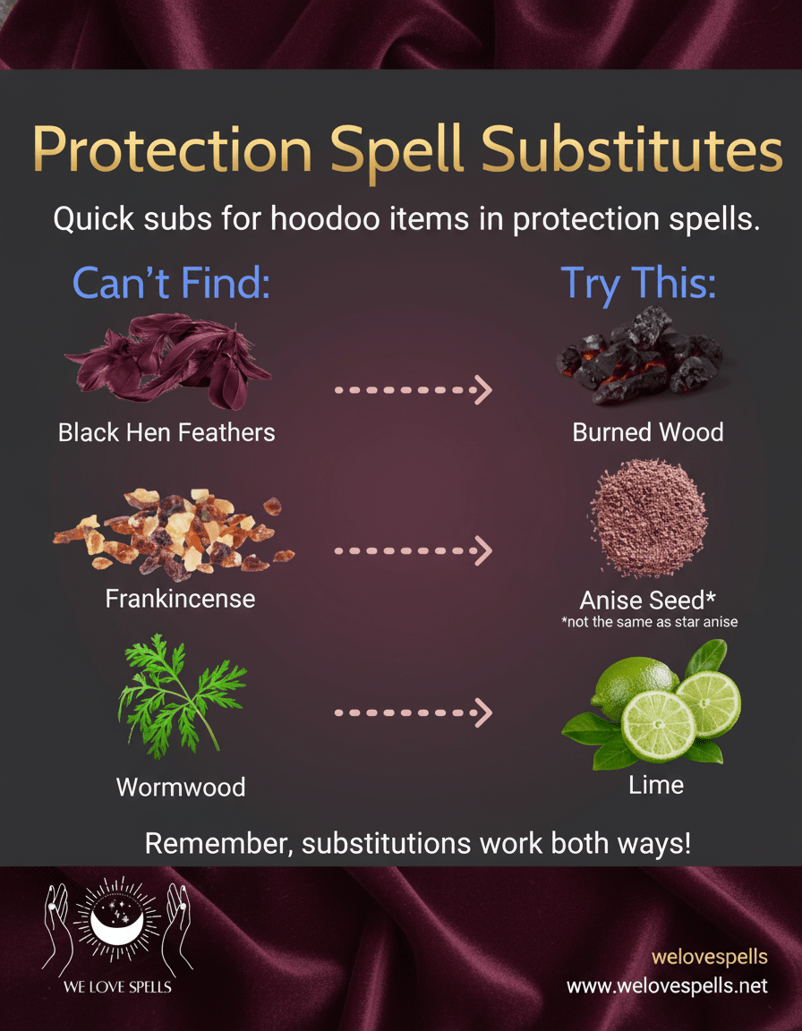 Hoodoo Spellwork Substitutes: Easy Alternatives for Magical Success