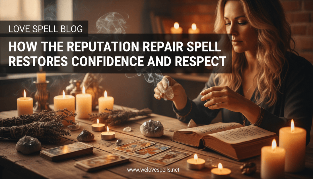 How the Reputation Repair Spell Restores Confidence and Respect - We Love Spells