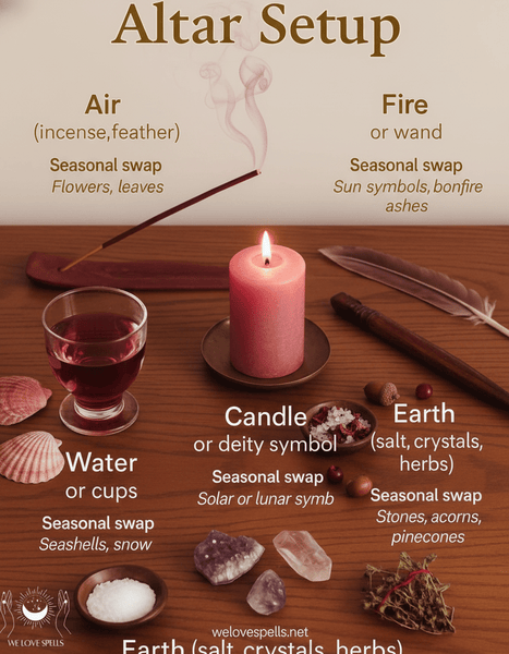 How to Create a Sacred Altar Setup for Spiritual Balance