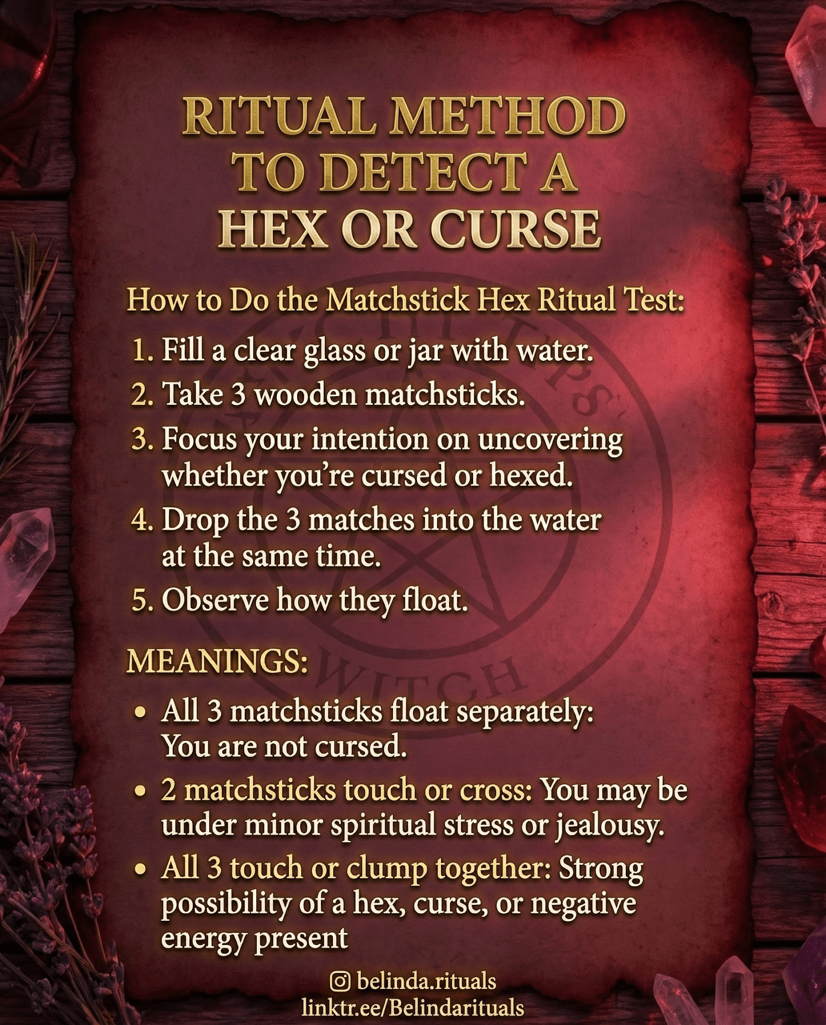 How to Detect a Hex or Curse Using Proven Witchy Methods