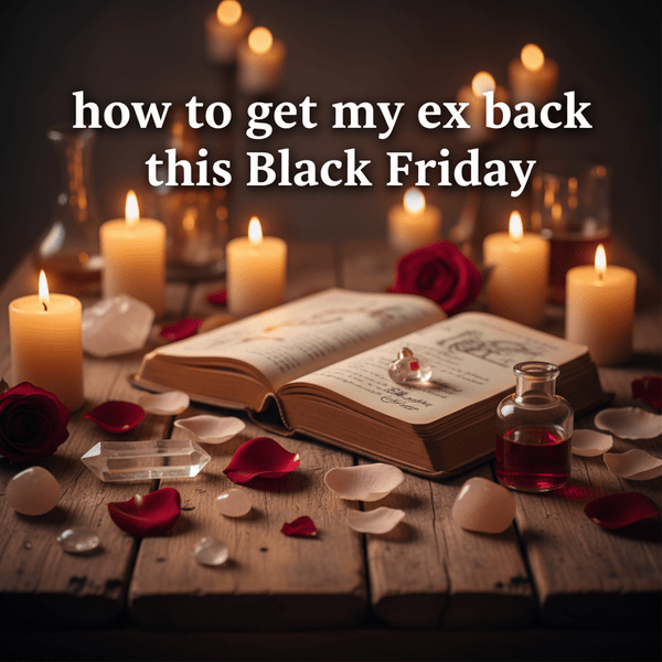How to Get My Ex Back This Black Friday with Magic