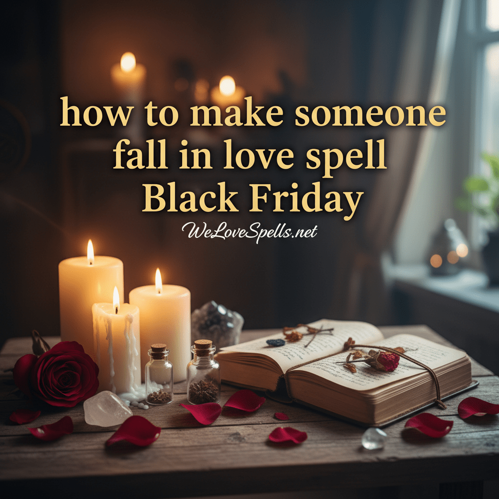 How to Make Someone Fall in Love Spell Black Friday Magic - We Love Spells