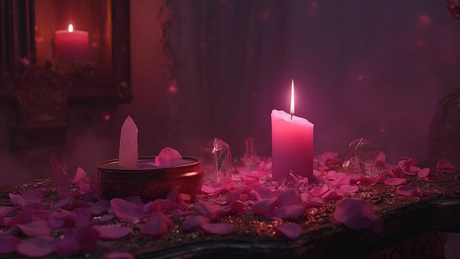 How to Perform a Pink Candle Love Spell