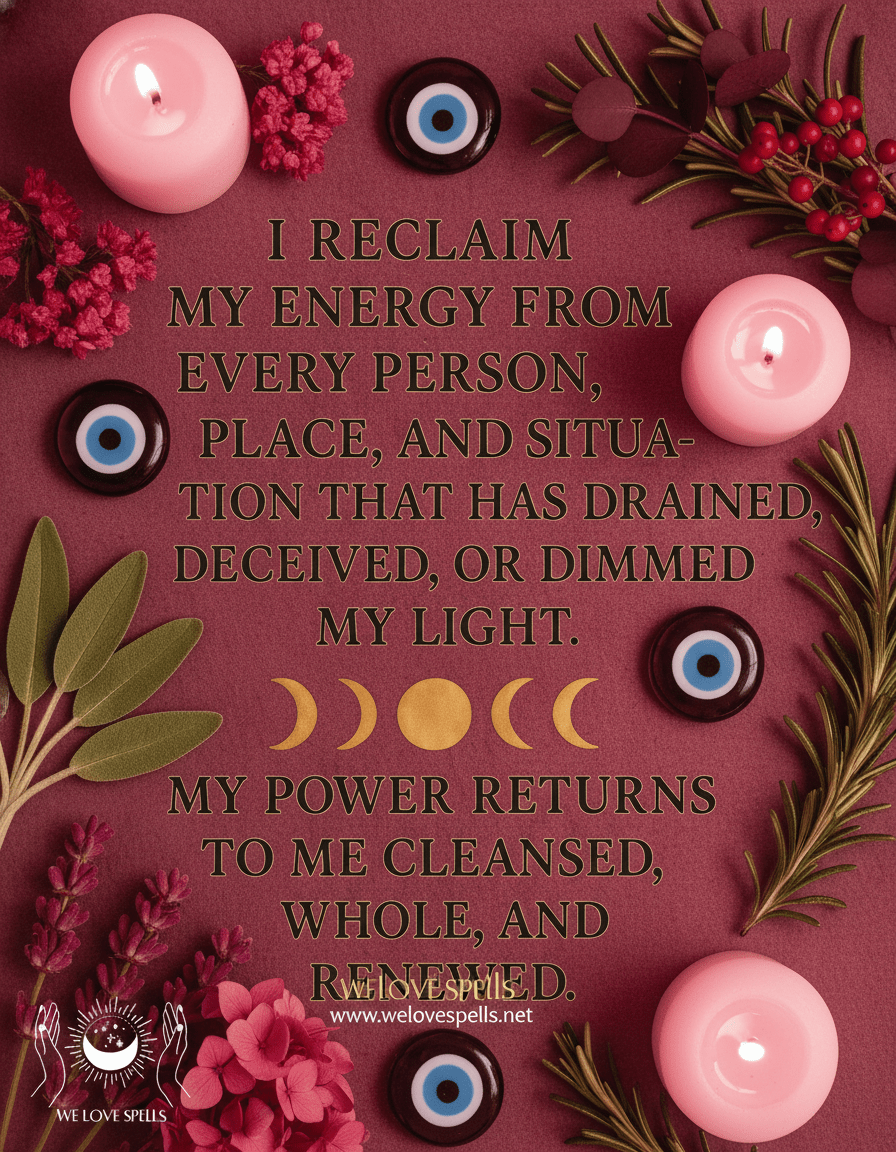 How to Reclaim Your Energy and Restore Balance to Your Life - We Love Spells
