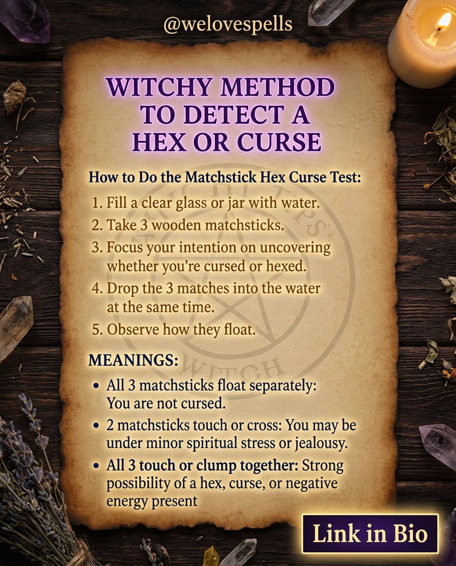 How to Tell If You’re Cursed: Simple Witchy Methods to Detect a Hex