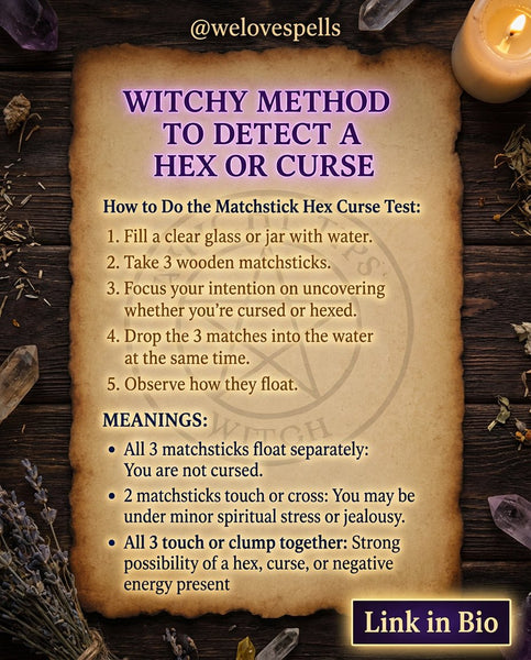 How to Tell If You’re Cursed: Simple Witchy Methods to Detect a Hex