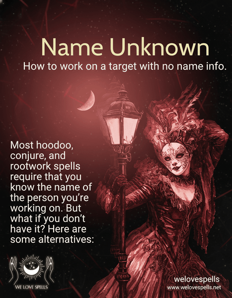 How to Work Hoodoo Without a Full Name: Powerful Linking Methods