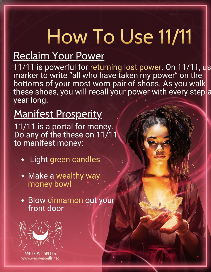 Manifest Your Dreams This 11/11: Unlock Powerful Manifestation Energy