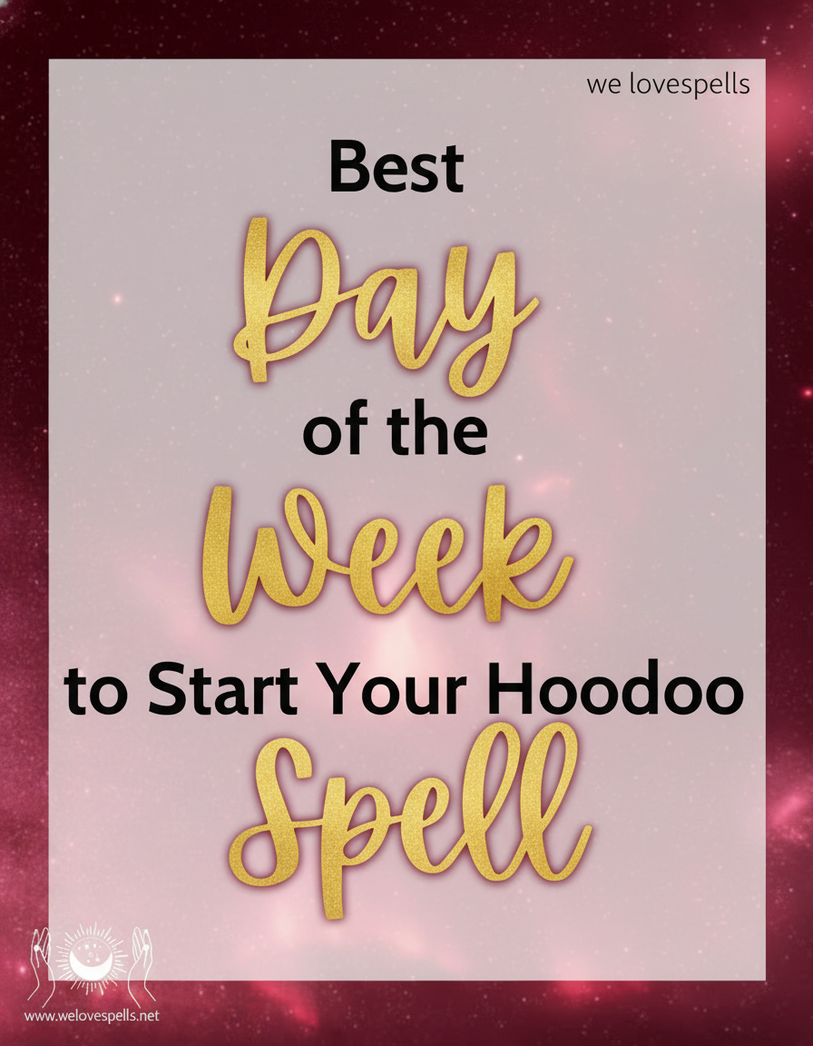 Best Days for Hoodoo Spells: A Guide to Weekly Rootwork Power