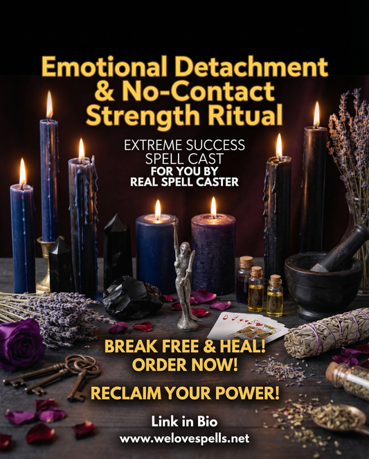 Emotional Detachment & No-Contact Strength Ritual