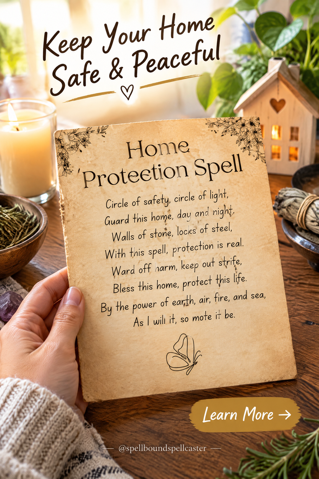 Home Protection Spell