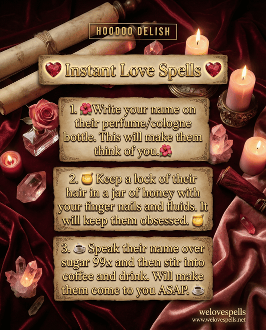 Instant Love Spells That Work Fast: Easy Rituals for Lasting Passion - We Love Spells