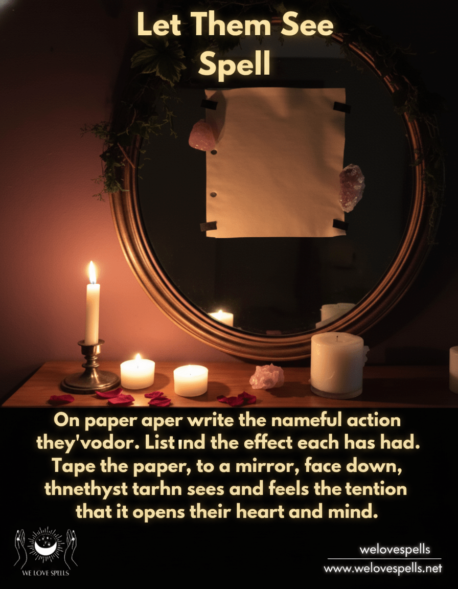 Let Them See Spell: Unlocking the Power of Manifestation - We Love Spells
