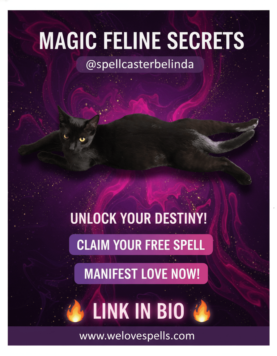 Little Luna’s Surprise: Our Magical Black Cat Is Expecting Kittens - We Love Spells