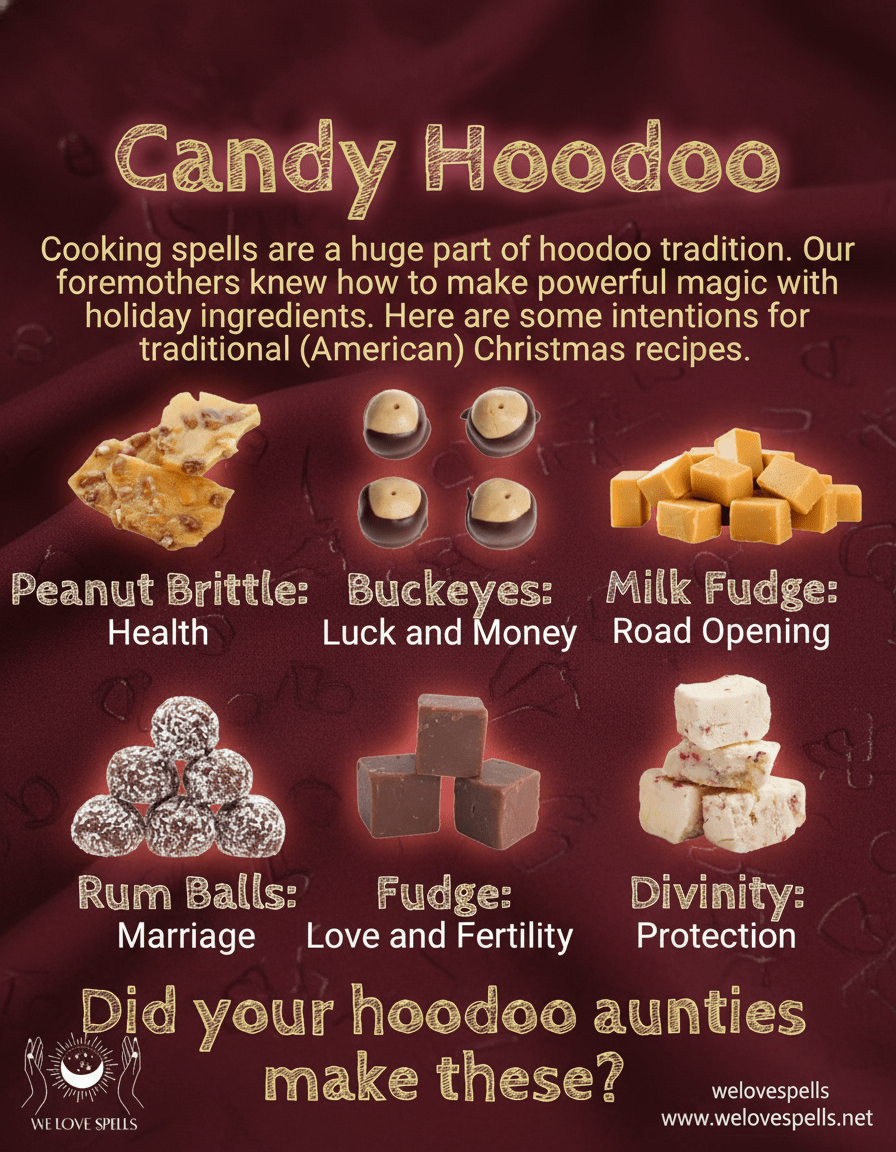Magical Candy Traditions in Hoodoo: Sweet Holiday Roots and Meanings - We Love Spells