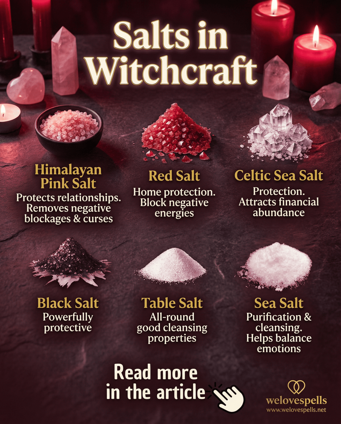 Magical Uses of Salt in Witchcraft: Protection, Purification & Power - We Love Spells