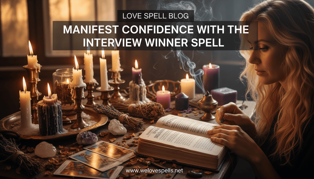 Manifest Confidence With the Interview Winner Spell - We Love Spells