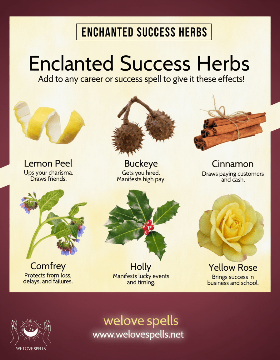 Manifest Success: Powerful Hoodoo Herbs for Money, Love & Prosperity - We Love Spells