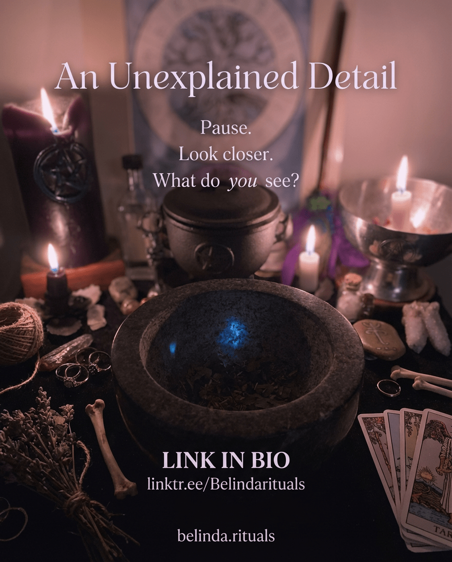 Mysterious Blue Light on My Altar: Witchcraft Sign or Camera Glitch? - We Love Spells