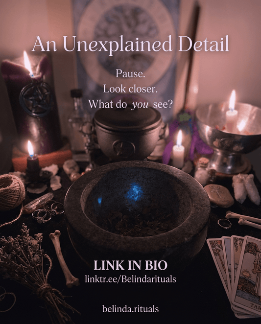 Mysterious Blue Light on My Altar: Witchcraft Sign or Camera Glitch? - We Love Spells
