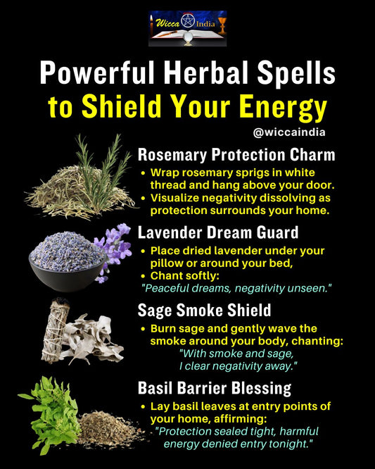 Natural Energy Protection: Powerful Herbal Spells for Beginners - We Love Spells