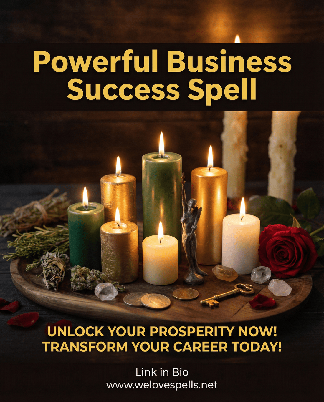 Powerful Business Success Spell to Attract Wealth and Prosperity - We Love Spells