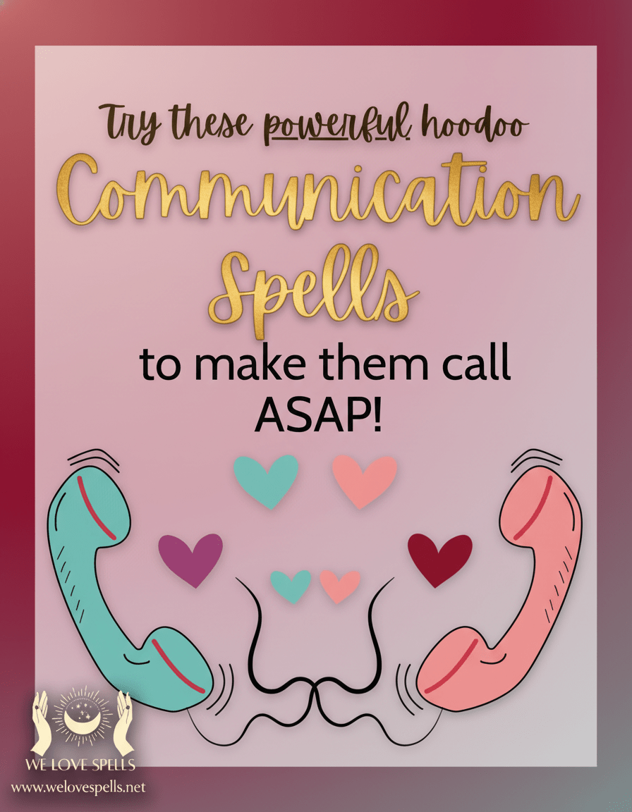 Powerful Communication Spells to Make Someone Call or Text You Fast - We Love Spells