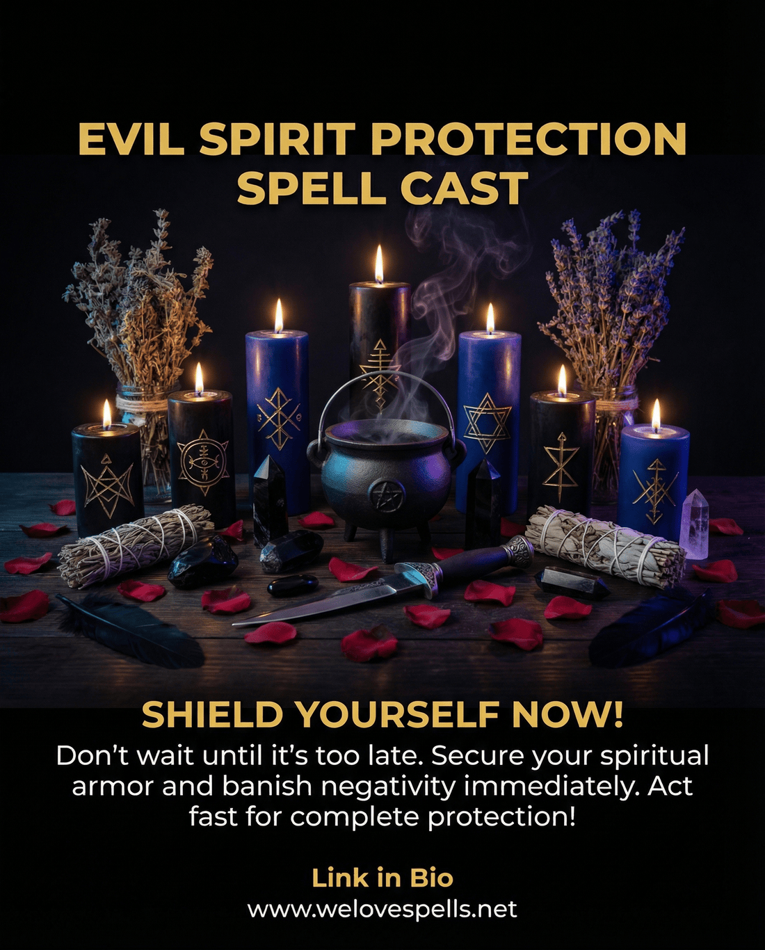 Powerful Evil Spirit Protection Spell Cast for Ultimate Safety - We Love Spells
