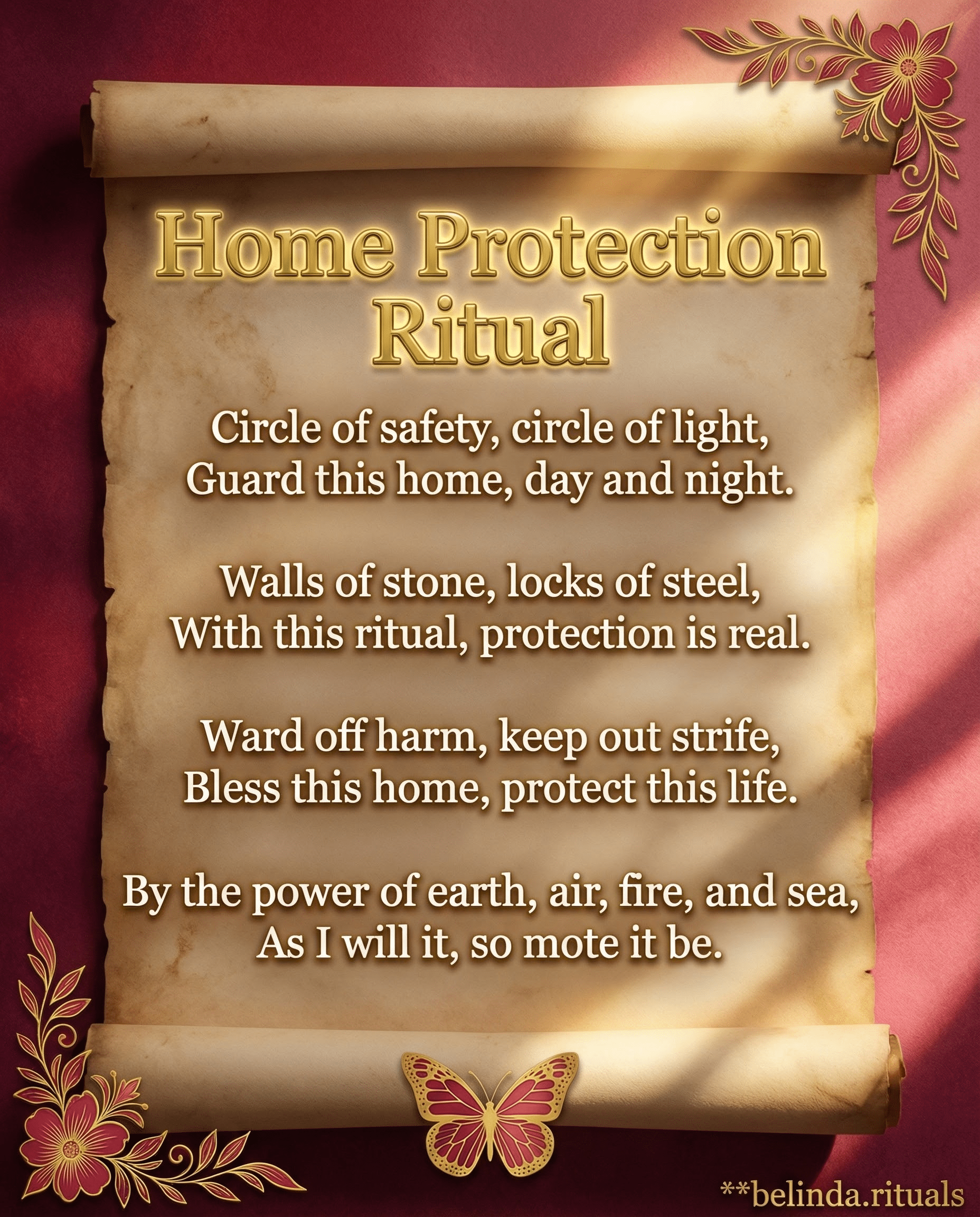 Powerful Home Protection Spell to Keep Negative Energy Away