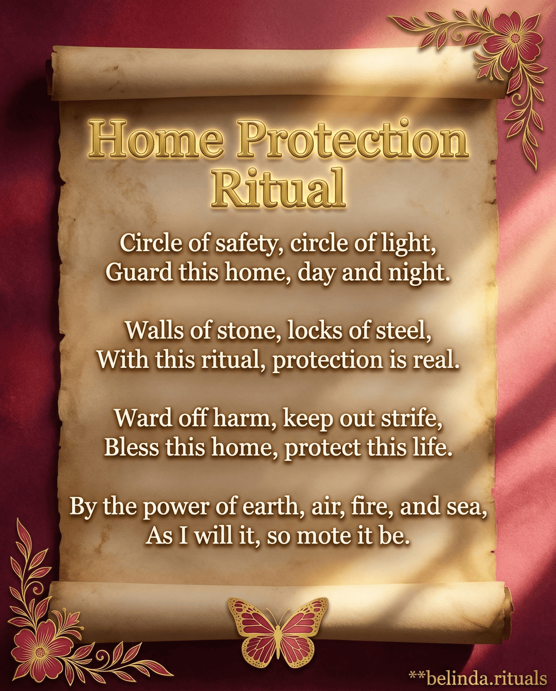 Powerful Home Protection Spell to Keep Negative Energy Away - We Love Spells
