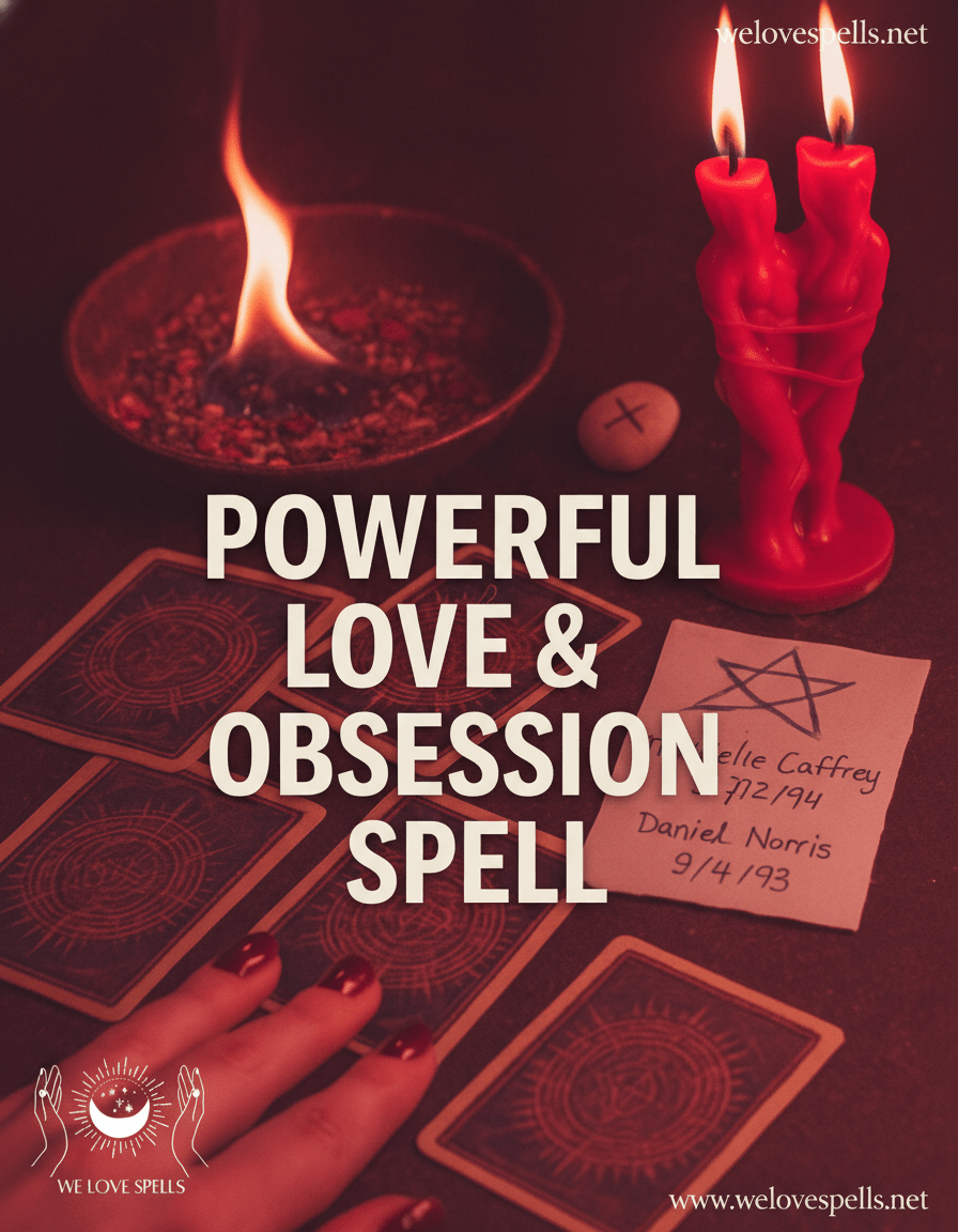 Powerful Love and Obsession Spell That Really Works Fast