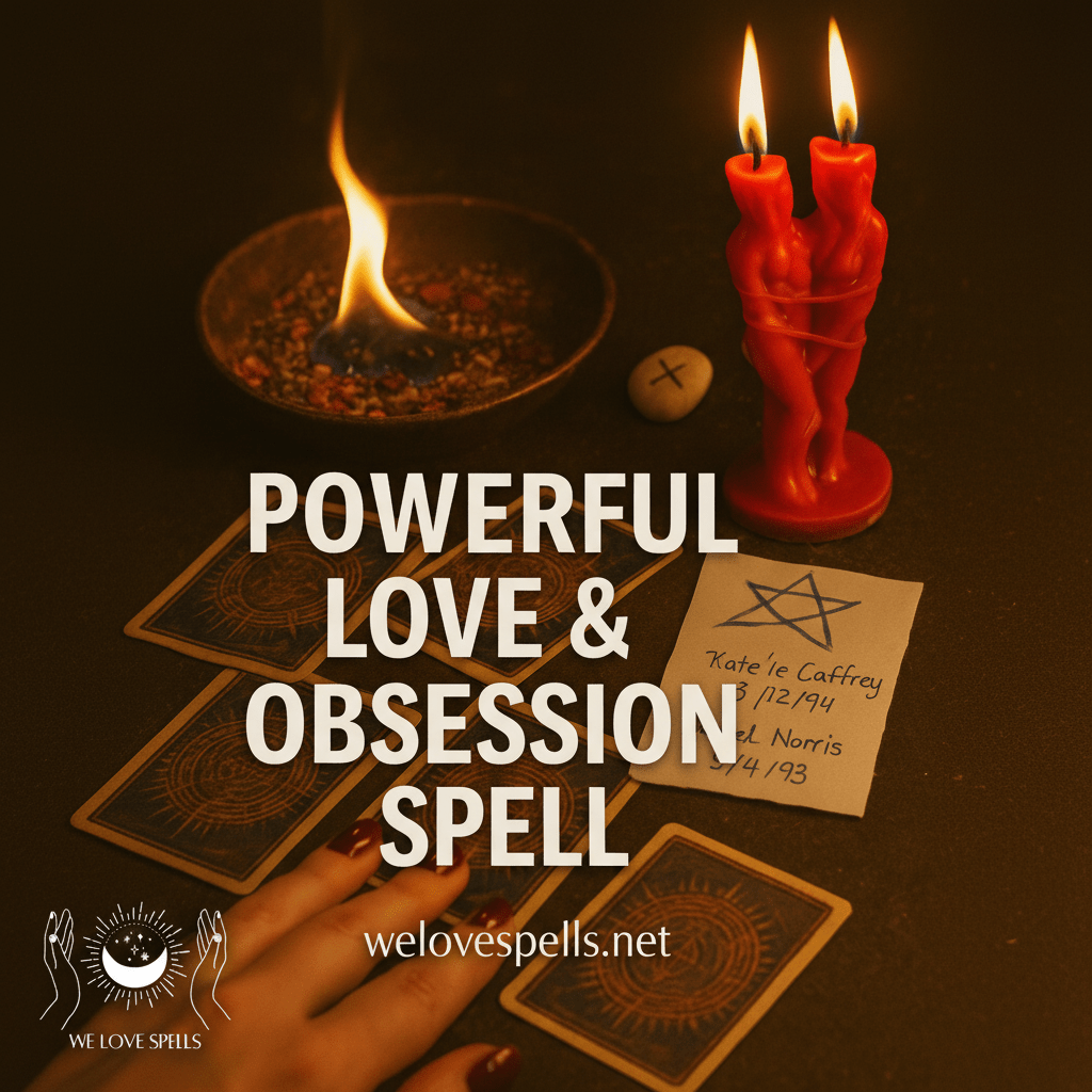 Powerful Love and Obsession Spell to Attract Deep Passion - We Love Spells