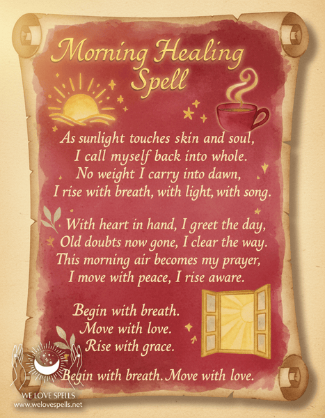 Powerful Morning Healing Spell to Boost Energy and Inner Peace