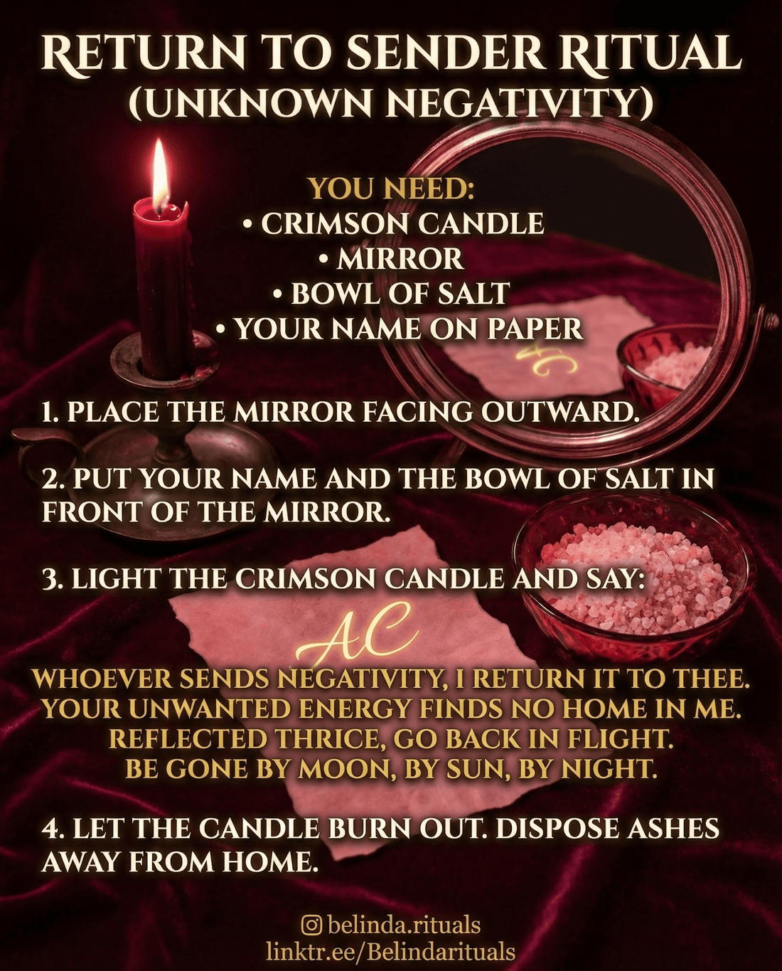 Powerful Return to Sender Spell to Send Negative Energy Back - We Love Spells