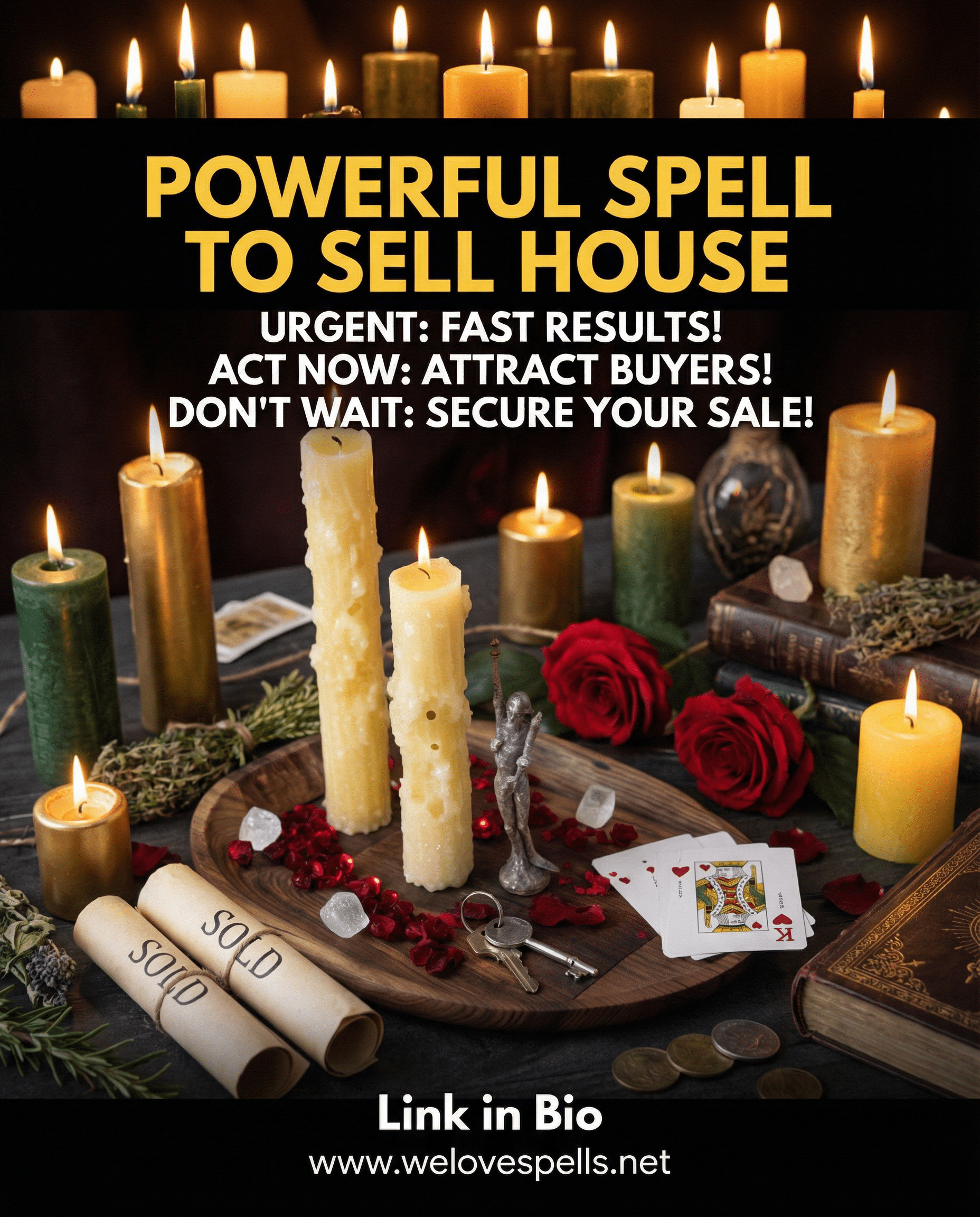 Powerful Spell to Sell Your House Fast and Attract Serious Buyers