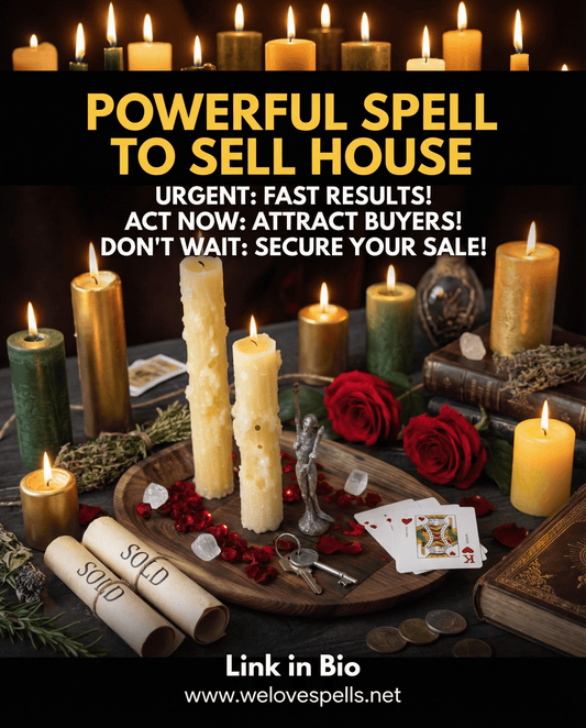 Powerful Spell to Sell Your House Fast and Attract Serious Buyers - We Love Spells