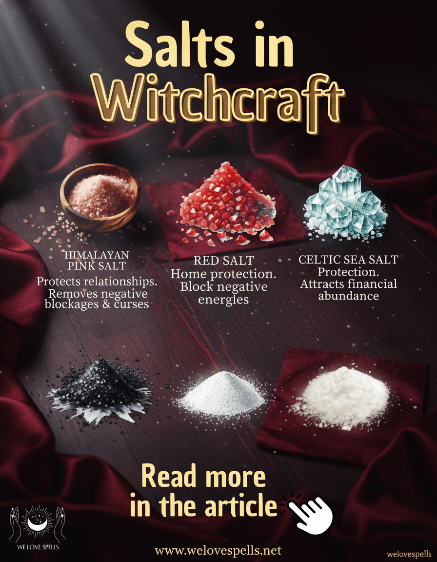 Powerful Uses of Salt in Witchcraft: Cleansing and Protection - We Love Spells
