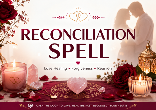 Reconciliation spell ritual for love healing, forgiveness and renewed communication by Belinda