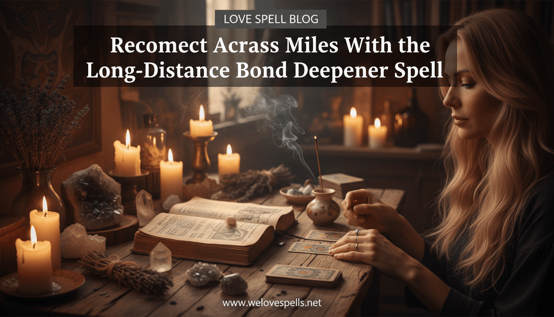 Reconnect Across Miles With the Long-Distance Bond Deepener Spell - We Love Spells