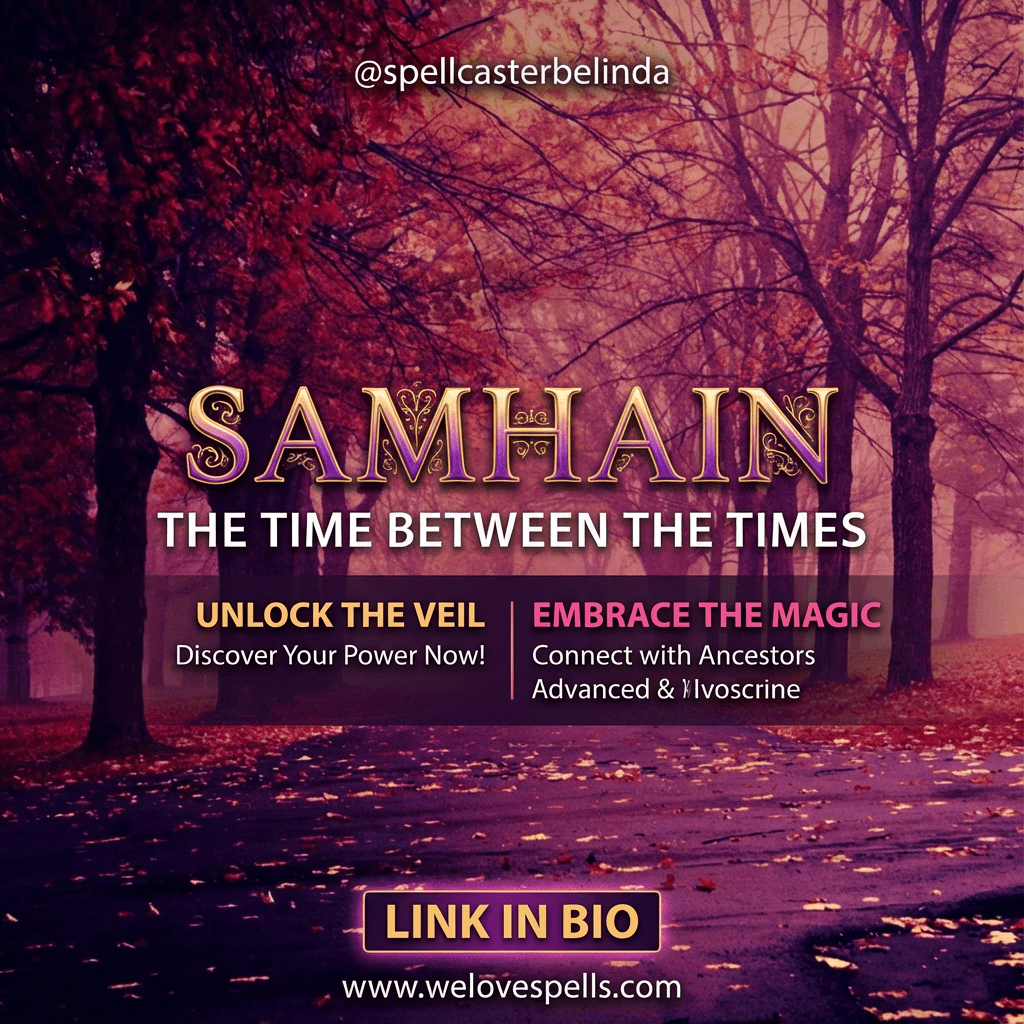 Samhain and the Thinning Veil: Connecting with Spirits Beyond Worlds - We Love Spells