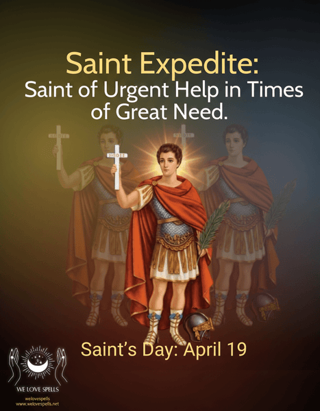 St. Expedite: The Swift Saint for Urgent Miracles and Fast Solutions