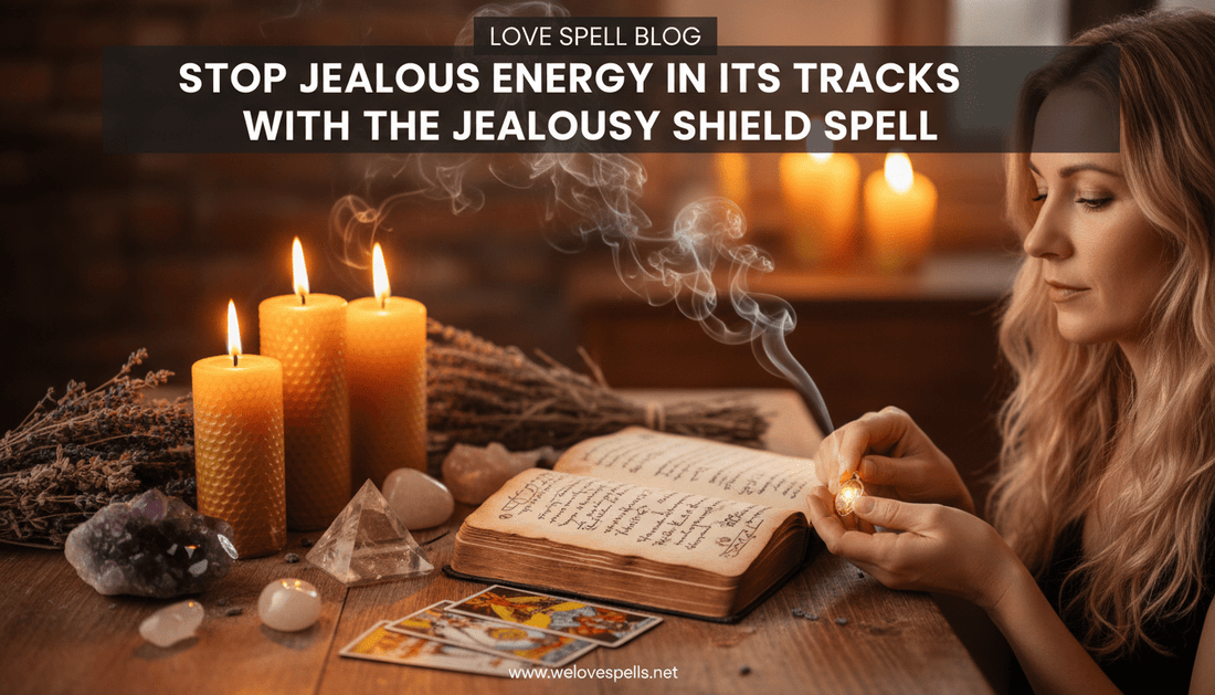 Stop Jealous Energy in Its Tracks With the Jealousy Shield Spell - We Love Spells