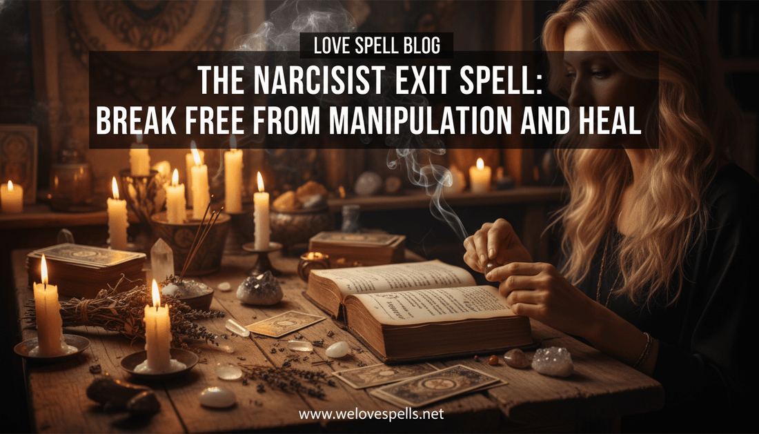 The Narcissist Exit Spell: Break Free From Manipulation and Heal - We Love Spells