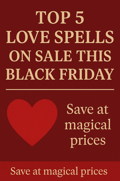 Top 5 Love Spells on Sale This Black Friday