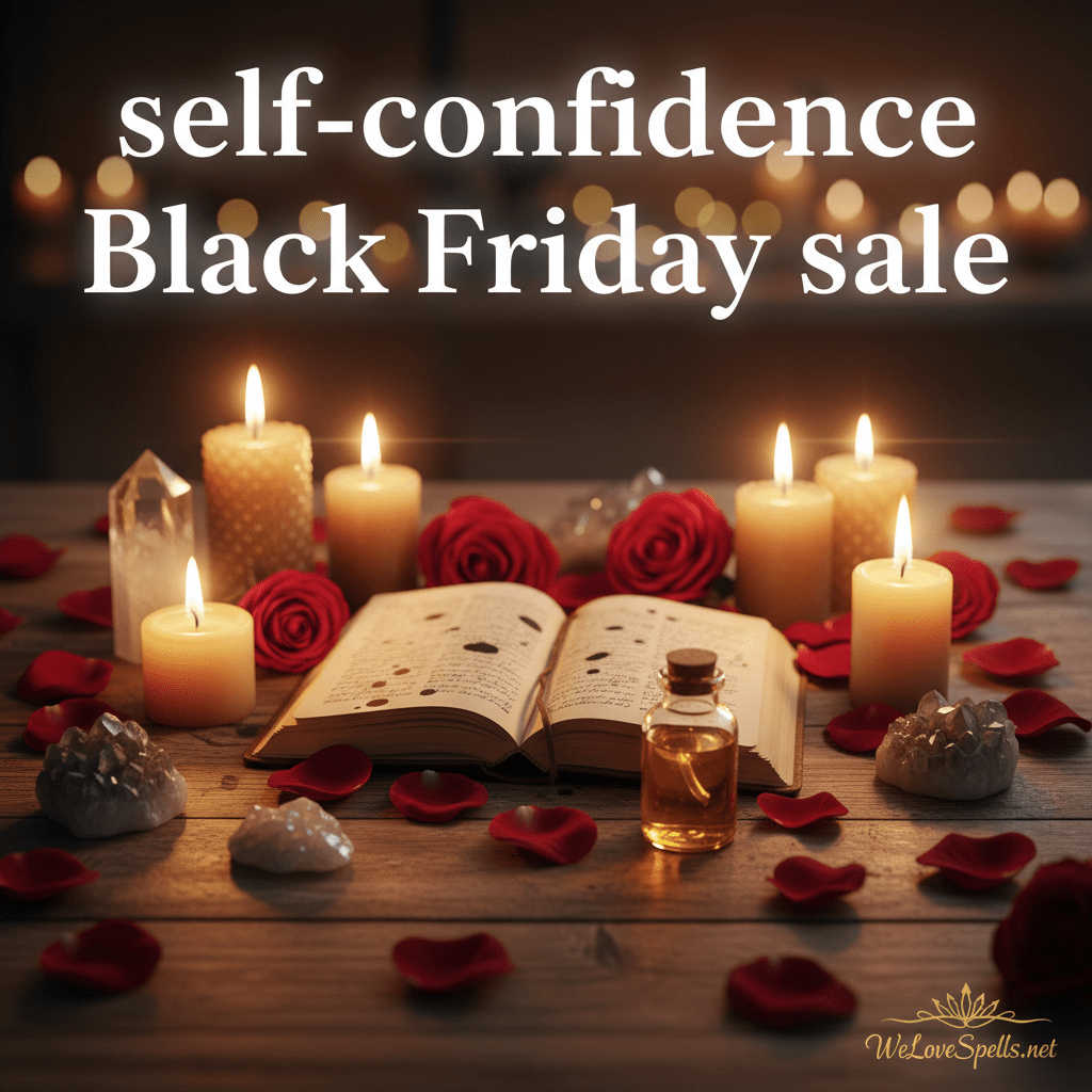 Unleash Your Glow: Self-Confidence Black Friday Sale - We Love Spells