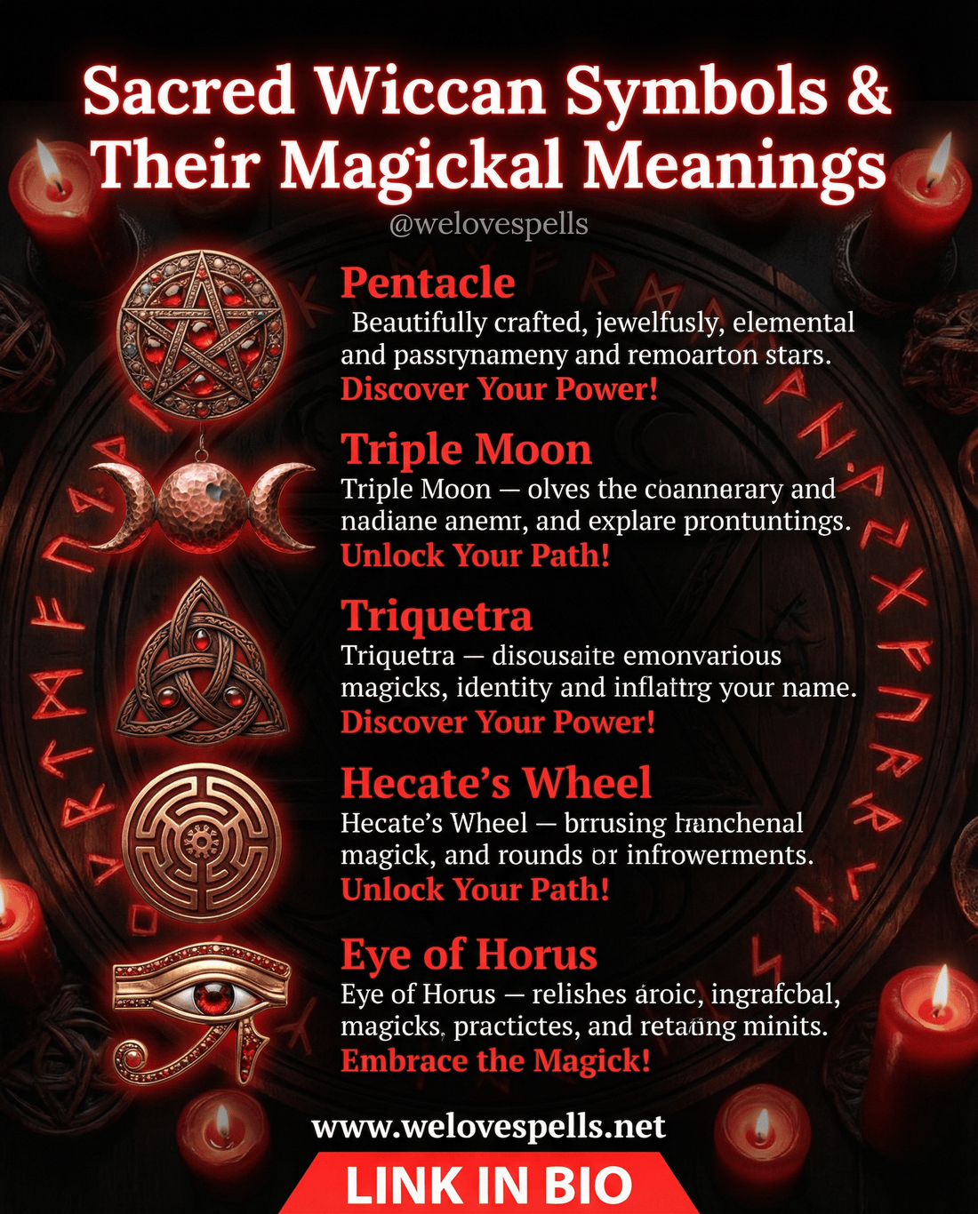 Unlock Ancient Power: Discover the Meanings of Sacred Magickal Symbols - We Love Spells