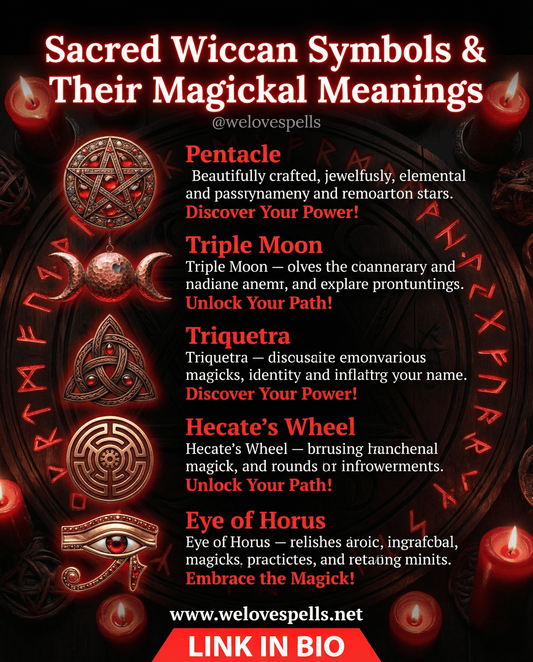 Unlock Ancient Power: Discover the Meanings of Sacred Magickal Symbols - We Love Spells