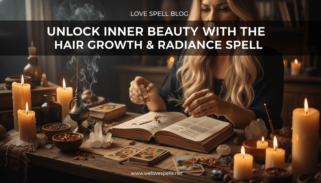 Unlock Inner Beauty With the Hair Growth & Radiance Spell - We Love Spells