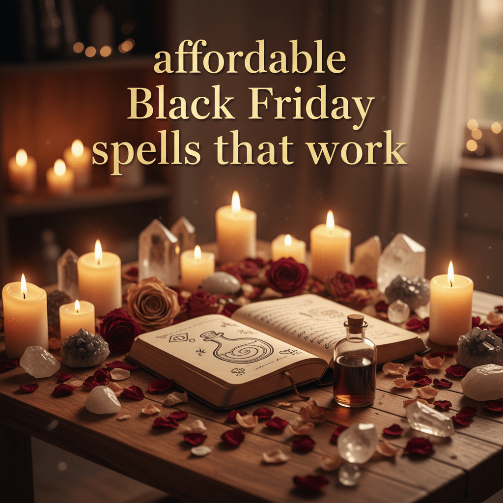 Unlock Magic: Affordable Black Friday Spells That Work - We Love Spells