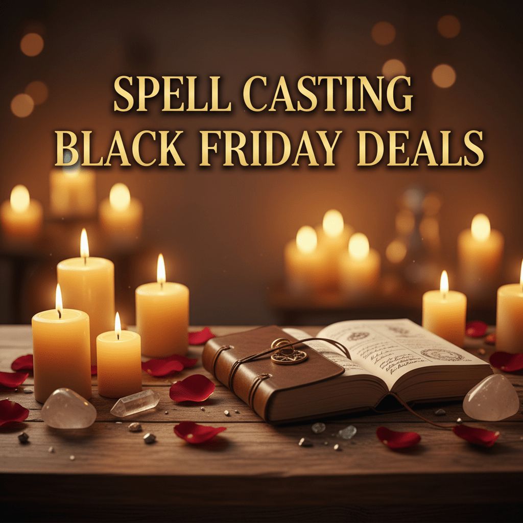 Unlock Magic: Spell Casting Black Friday Deals - We Love Spells